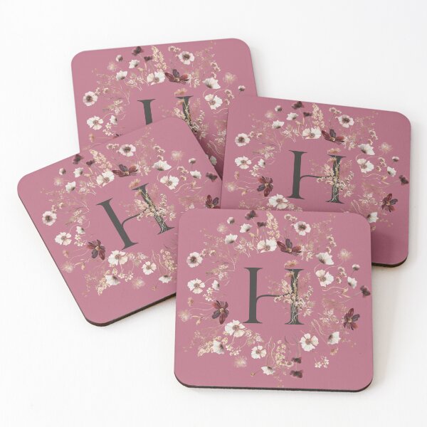 Item preview, Blooms Monogram H designed and sold by ElenaDanilo.
