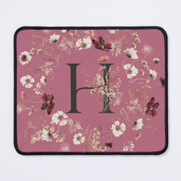 Item preview, Blooms Monogram H designed and sold by ElenaDanilo.