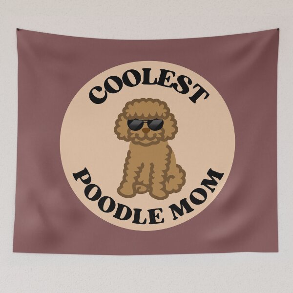Item preview, Coolest Poodle Mom Poodle Lover Gift designed and sold by BronikowskiART.