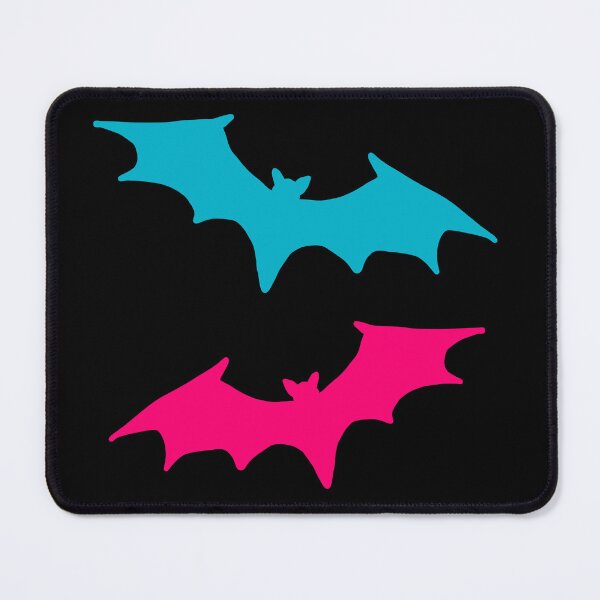 Item preview, Pink and blue bats, designed and sold by DemonicGloom.