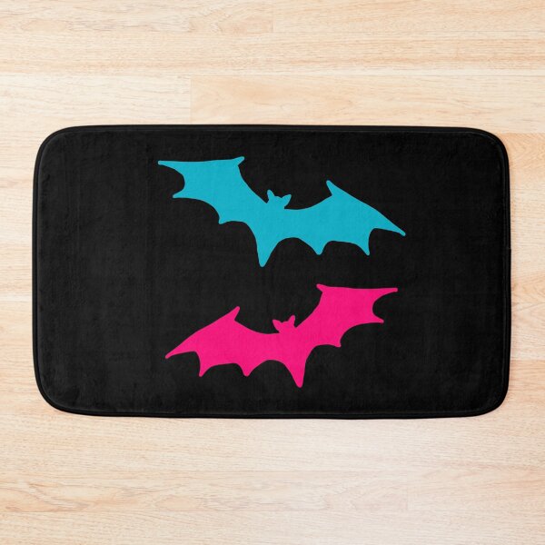 Item preview, Pink and blue bats, designed and sold by DemonicGloom.