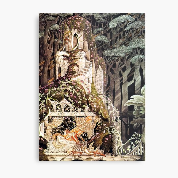 Artikel-Vorschau von Rosenknospe - Dornröschen - Kay Nielsen, designt und verkauft von forgottenbeauty.