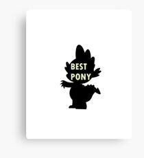 Spike is Best Pony Canvas Print