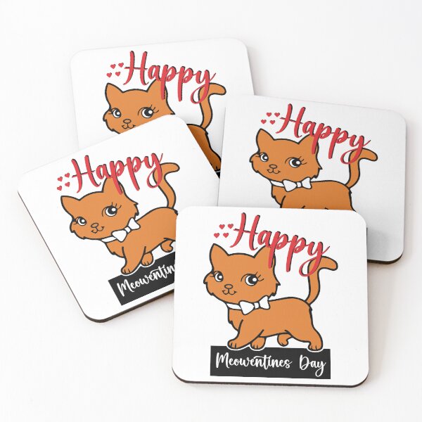 Item preview, Happy Meowentines Day Cute Meow Cat Lovers Valentine's Day   designed and sold by pedrored369.