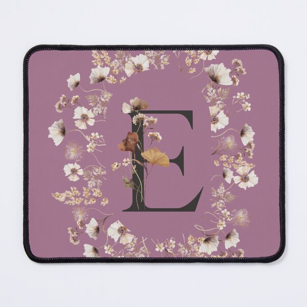 Item preview, Blooms Monogram E designed and sold by ElenaDanilo.