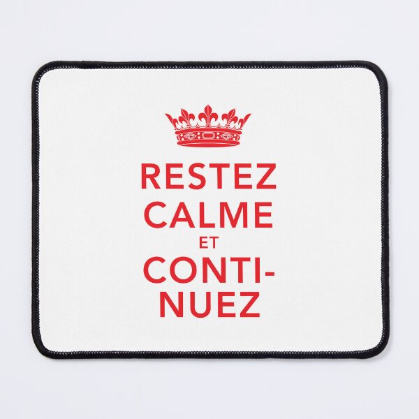 Aperçu de l'œuvre Restez calme et continuez créée et vendue par Art by s2ray.