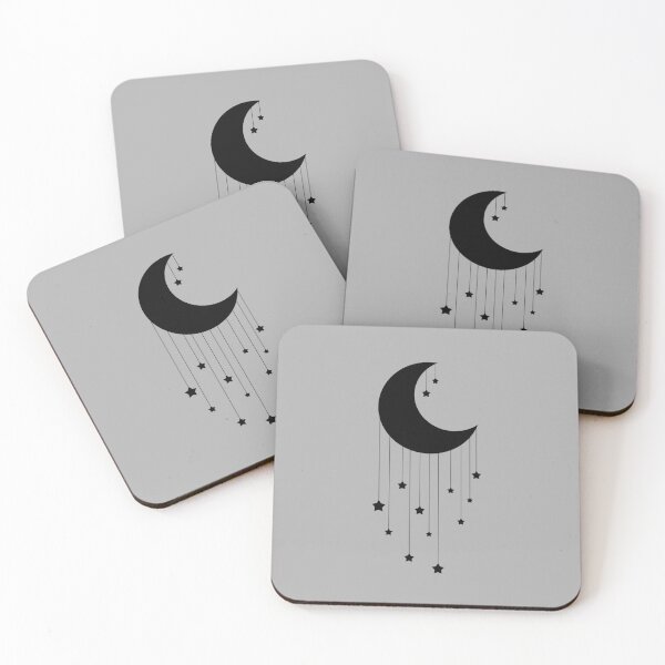 Item preview, Stars on Strings - Black designed and sold by TheeForestFox Shop.