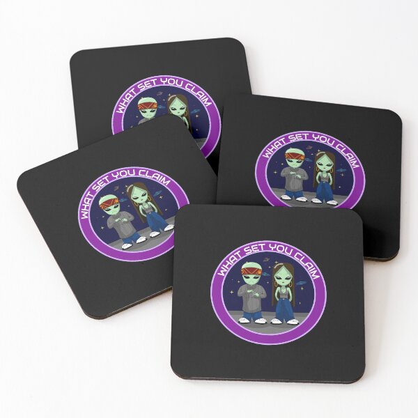 Item preview, What Set You Claim Funny Hiphop Aliens designed and sold by LADistrictGarb.