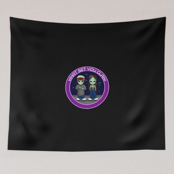 Item preview, What Set You Claim Funny Hiphop Aliens designed and sold by LADistrictGarb.