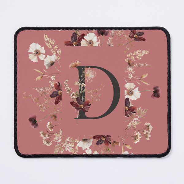 Item preview, Blooms Monogram D designed and sold by ElenaDanilo.