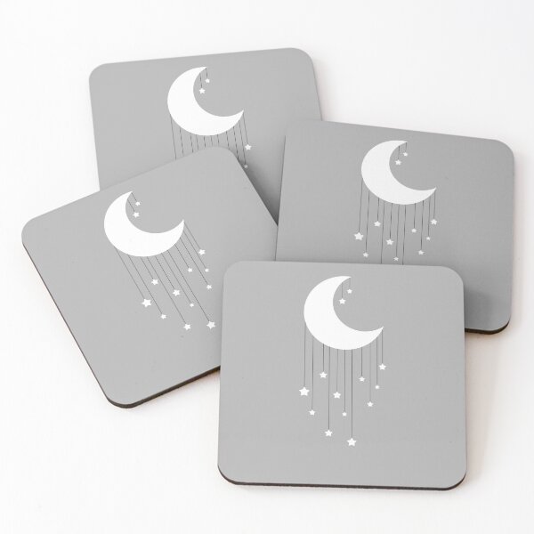 Item preview, Stars on Strings - White designed and sold by TheeForestFox Shop.