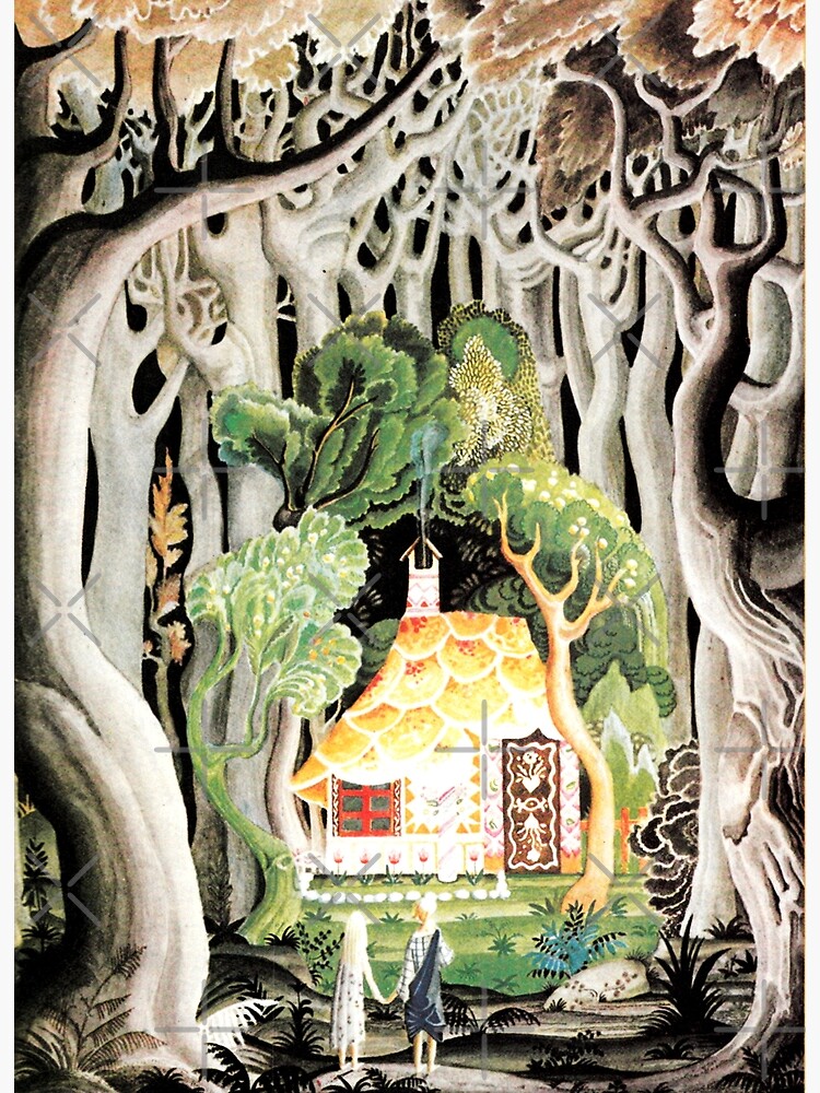 Hansel and Gretel - Kay Nielsen by forgottenbeauty