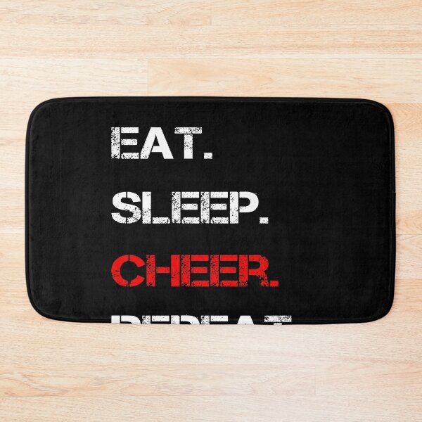 Item preview, Eat Sleep Cheer Repeat designed and sold by rachidhaz.