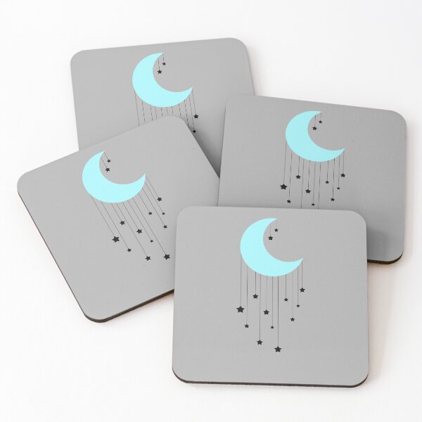 Item preview, Stars on Strings - Blue & Black designed and sold by TheeForestFox Shop.