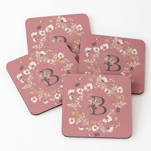 Item preview, Blooms Monogram B designed and sold by ElenaDanilo.