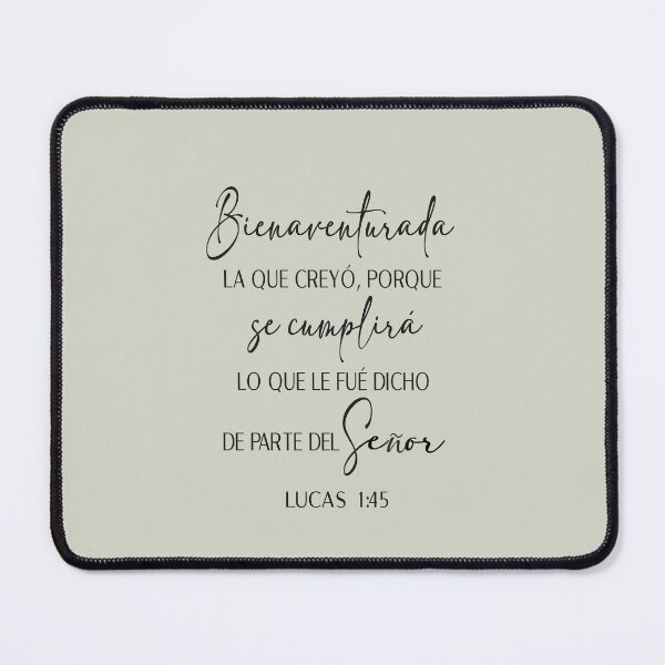 Item preview, Lucas 1:45, Spanish Bible Verse designed and sold by Aryam Quotes.