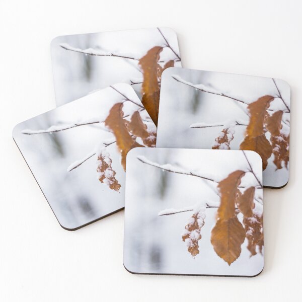 Item preview, Withered leaves in the forest in winter designed and sold by AlfabetDesign.
