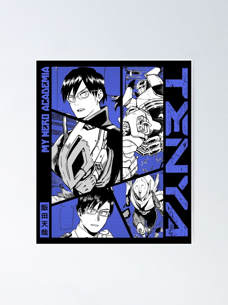 Tenya Iida My Hero Academia Manga Panel Poster Von Nivrowide Redbubble