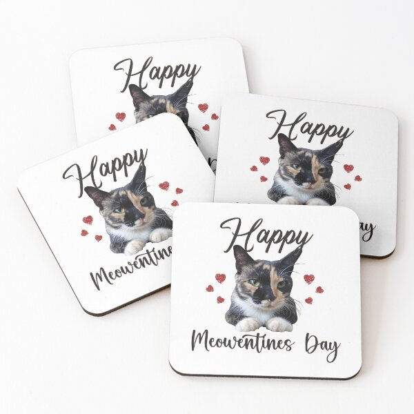 Item preview, Happy Meowentines Day Cute Meow Cat Lovers Valentine's Day   designed and sold by pedrored369.