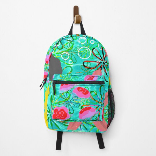 Item preview, Abstract SpongeBob SquarePants Fan Art Patrick Star Jellyfish designed and sold by greeneggsandbam.