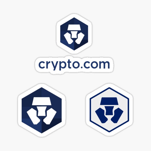 Crypto.com-Münze HODL CRO - Crypto com Sticker