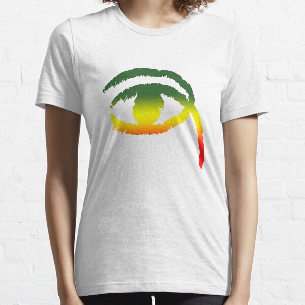 Eye of the Storm in Ethiopian flag Essential T-Shirt