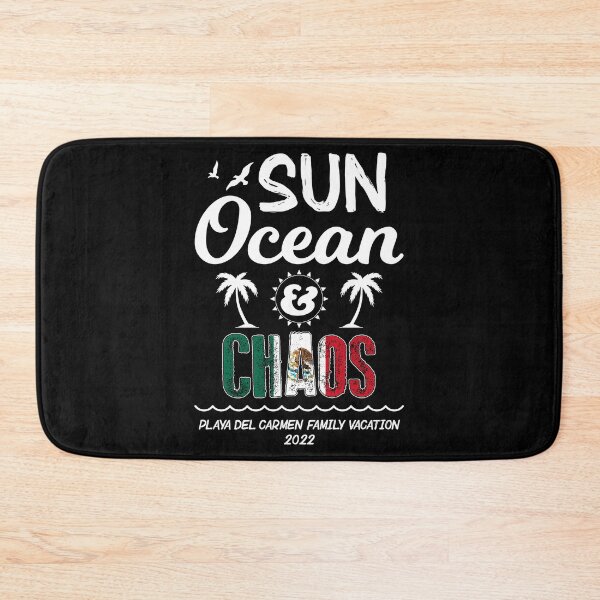 Item preview, Ocean Chaos Mexico Playa Del Carmen Family Vacation 2022 graphic designed and sold by jakehughes2015.