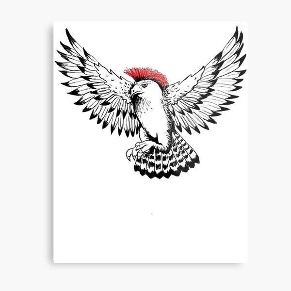 tribal hawk flying tattoo  Clip Art Library