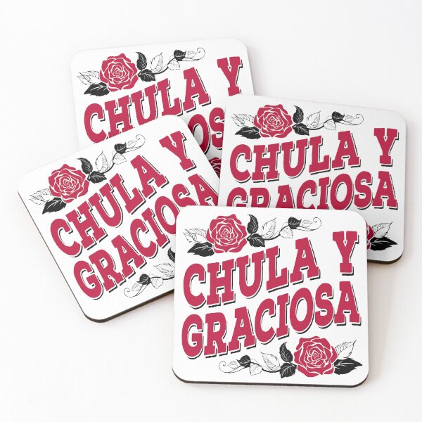 Item preview, Chula Y Graciosa Funny Spanish Phrase Vintage Design designed and sold by Bad Kitty Designz.