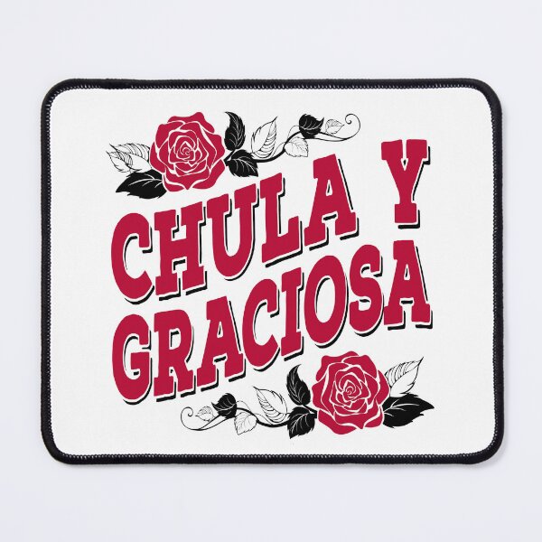 Item preview, Chula Y Graciosa Funny Spanish Phrase Vintage Design designed and sold by Bad Kitty Designz.