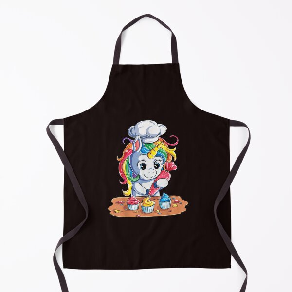 Item preview, Funny Unicorn Cupcake Baker designed and sold by BeFaCtO.