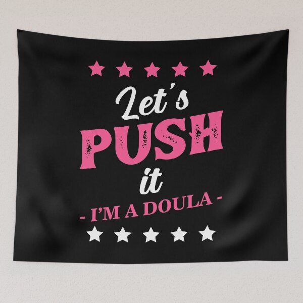 Item preview, Funny I’m A Doula Birth Worker print designed and sold by jakehughes2015.