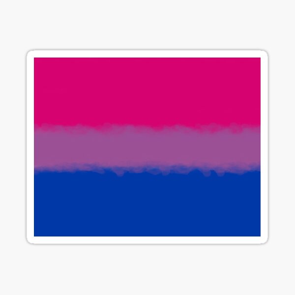 Bisexual Pride Flag Sticker By Lgbtcottage Redbubble 1303