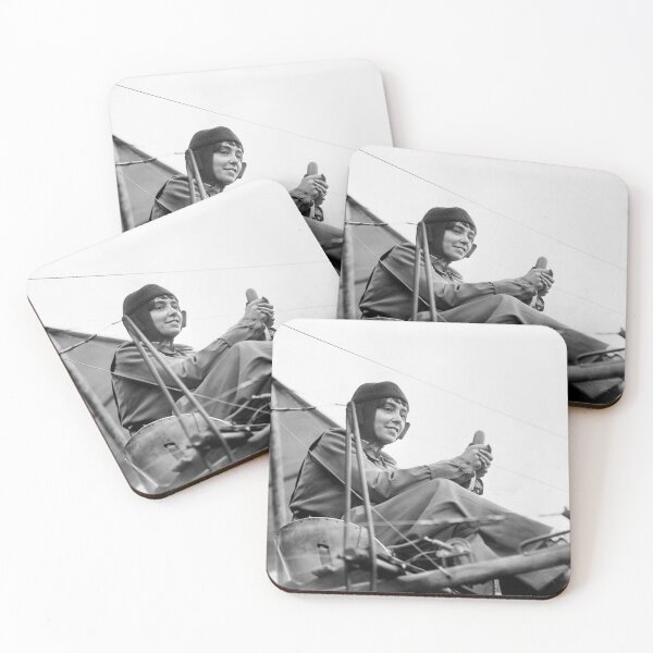 Item preview, Helene Dutrieu In Her Airplane - 1911 designed and sold by warishellstore.