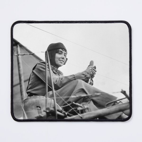Item preview, Helene Dutrieu In Her Airplane - 1911 designed and sold by warishellstore.