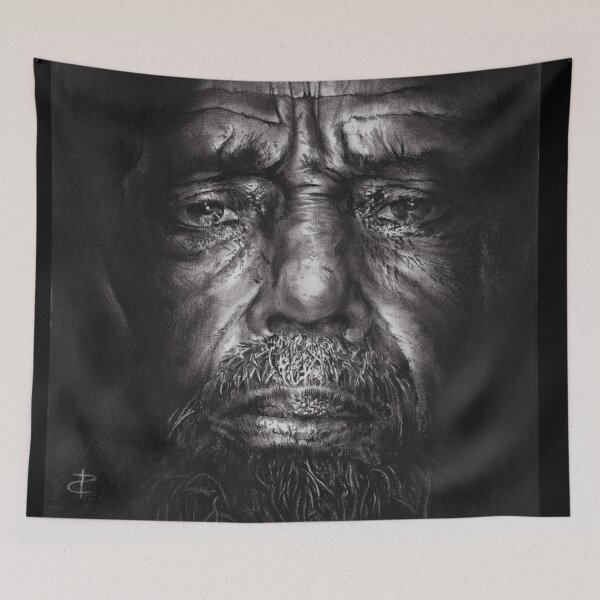 Item preview, Philip - Drawing - Compressed Charcoal On Paper designed and sold by Paul Davenport.