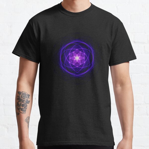 Energetic Geometry - Indigo Prayers Classic T-Shirt
