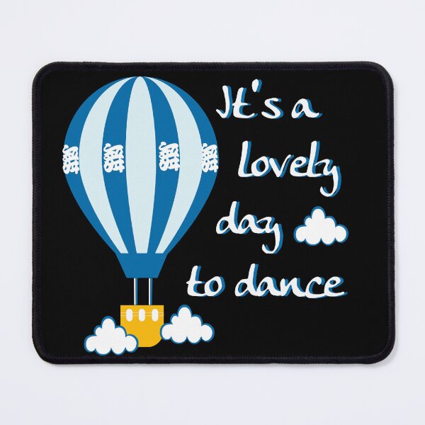 Item preview, Lovely Day to Dance Hot air Balloon Cloud Chinese character 舞 designed and sold by Kudos5678.