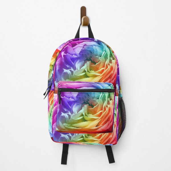 Item preview, Rainbow Rose Flower Petal Pattern designed and sold by Deborah Camp.