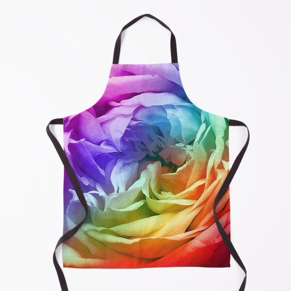 Item preview, Rainbow Rose Flower Petal Pattern designed and sold by Deborah Camp.