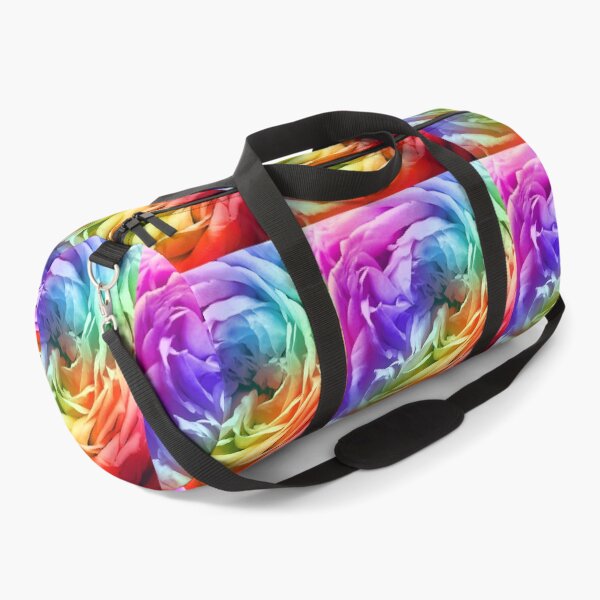 Item preview, Rainbow Rose Flower Petal Pattern designed and sold by Deborah Camp.