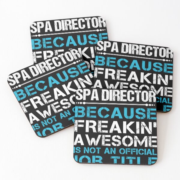 Item preview, Spa Director T Shirt - Freaking Awesome Job Gift Item Tee designed and sold by oetate4774.