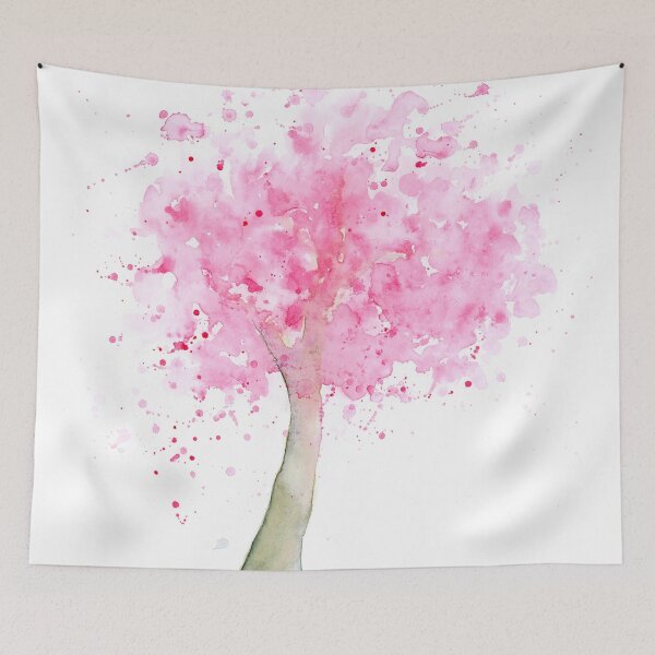 Item preview,  Abstract Pink Cherry Tree  designed and sold by PinkySkull.