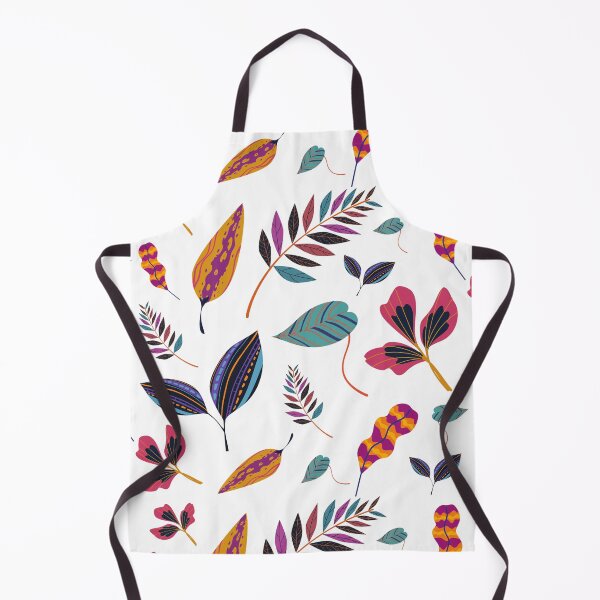 Item preview, Happy Leaves Pattern - Botanical Pattern - Colorful Leaves - Playful Leaves designed and sold by Aktavrh.