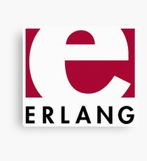 Erlang programming language logo Canvas Print
