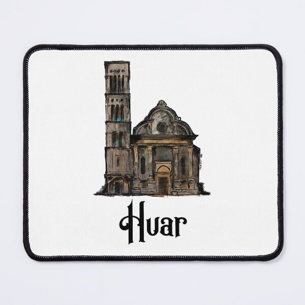 Item preview, Island Hvar Stari Grad Croatia Cathedral of St. Stephen Milna designed and sold by emm-j.