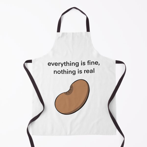 Item preview, Everything is Fine Bean designed and sold by 20SidedTees.
