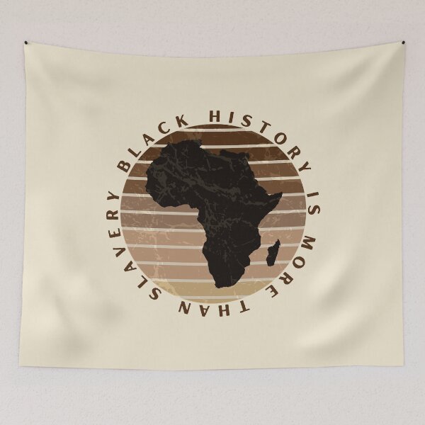 Item preview, BLACK HISTORY IS MORE THAN SLAVERY BLACK HERITAGE designed and sold by Mercurial Merkaba.