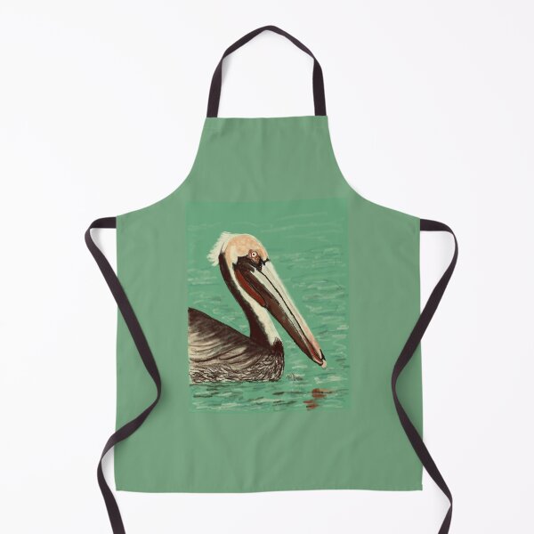 Item preview, Pelican floating on calm sea | animal decor designed and sold by NathBros.