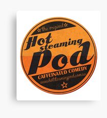 Hot Steaming Pod Shirt Canvas Print
